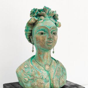 Bronze sculpture, Sculpture, Home Decor, Interior Design, Unique Bronze sculpture, Alka choudhary artwork, Bust Sculpture, Frida, Queen Frida, Mexico, My Angels, Land of Angel